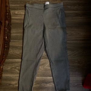 Black and white pants